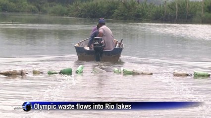 A tour of Rio's polluted Olympic lakes