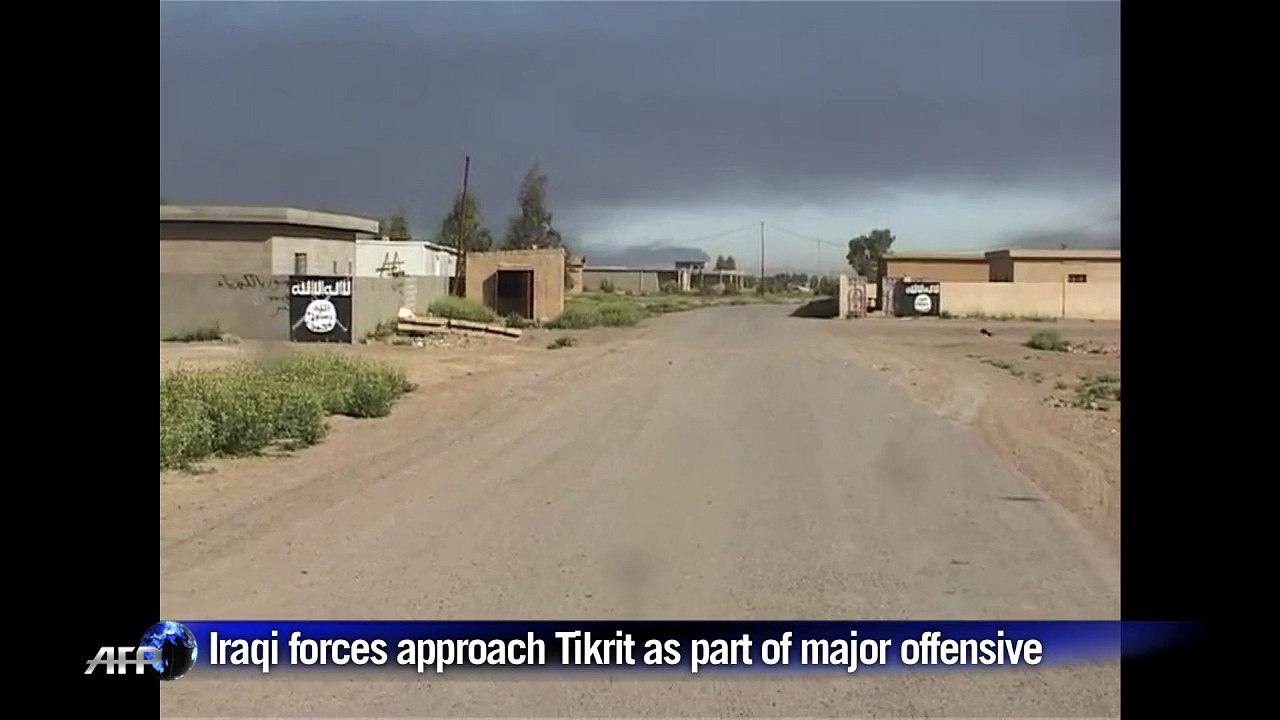 Iraqi forces advance toward Tirkit amid major offensive
