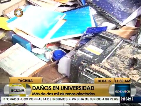 Iutepal-Táchira registró daños tras acciones violentas de este lunes