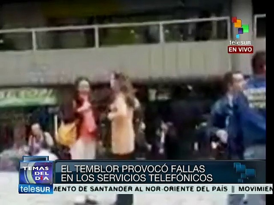 Colombia: evalúan daños tras fuerte temblor de 6.6 grados Richter