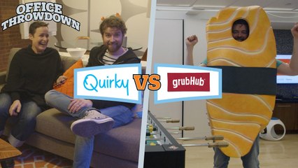 #OfficeThrowdown: Quirky Versus Grubhub!
