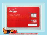 Verizon Wireless 4G LTE Nano SIM Card 4FF