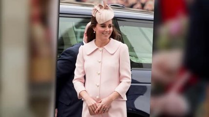 La Duchesse de Cambridge est chic pour l'un de ses derniers devoirs royaux avant son accouchement