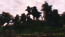 The Elder Scrolls IV Oblivion sunset in Odiil Farm