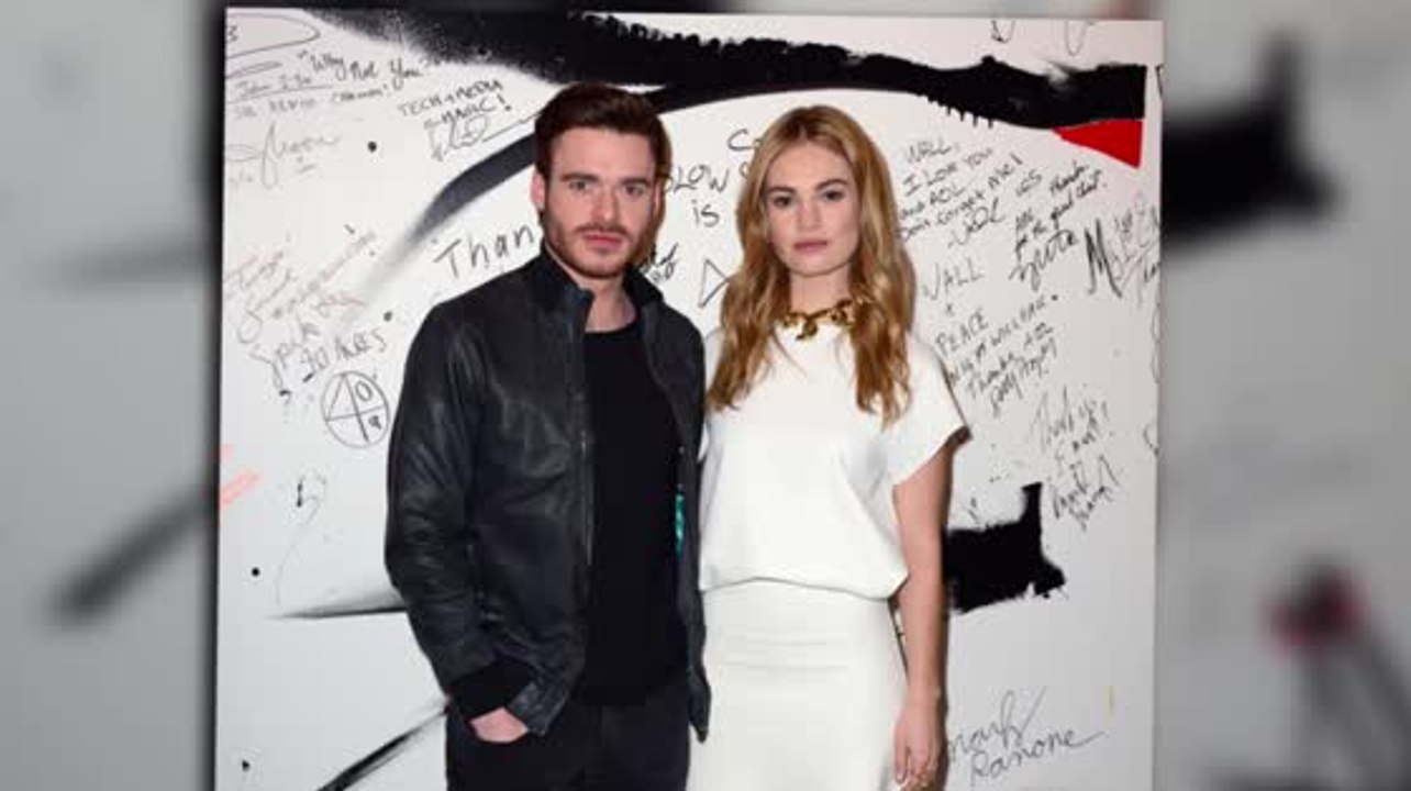 Lily james und richard madden verzaubern new york