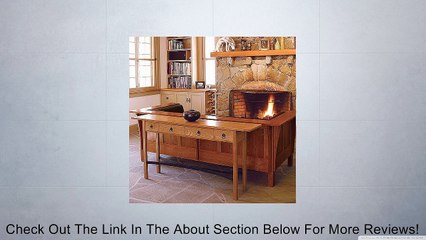 Fine Woodworking's Arts and Crafts Sofa Table Plan [Misc. Supplies] Review