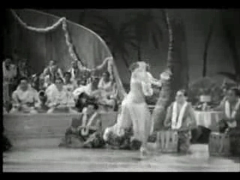 Eleanor Powell sensual tap dance Hawaian