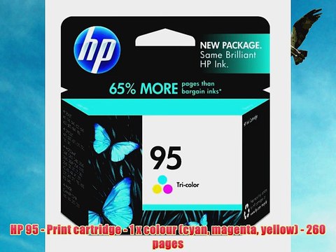 HP 95 - Print cartridge - 1 x colour (cyan magenta yellow) - 260 pages