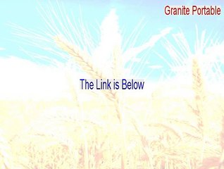 Granite Portable Crack (Download Here 2015)