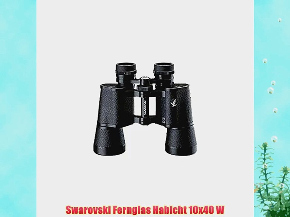 Swarovski Fernglas Habicht 10x40 W