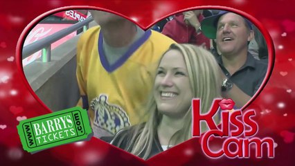 David Beckham on LA Kings Kiss-Cam