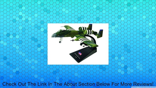 Fairchild A-10A diecast 1:100 model (Amercom SL-26) Review