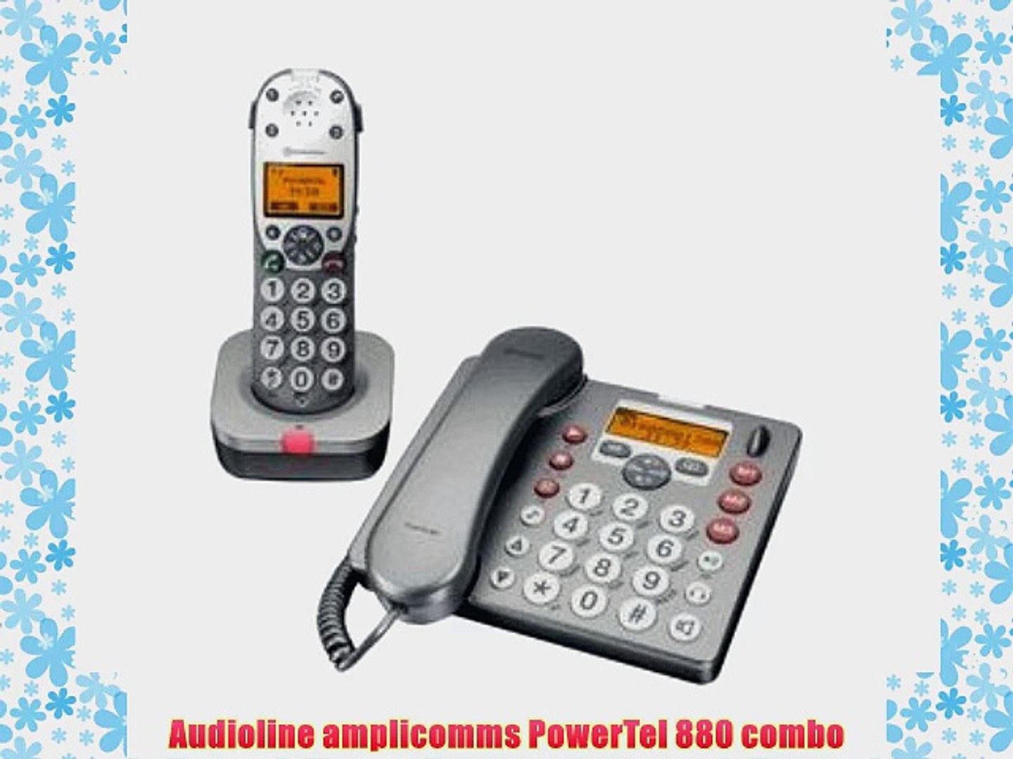 Audioline Amplicomms Powertel 0 Combo Video Dailymotion