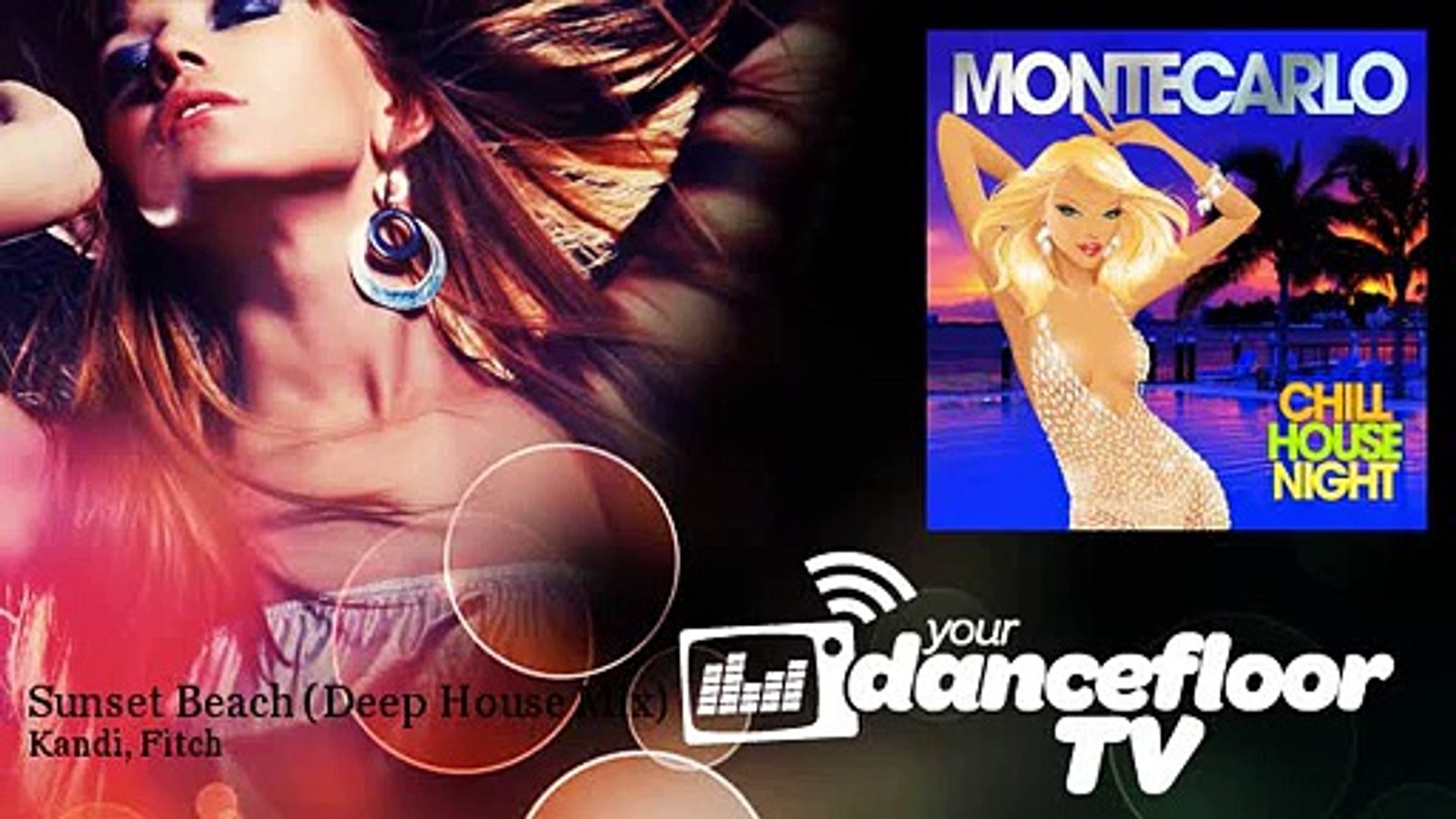⁣Kandi, Fitch - Sunset Beach - Deep House Mix - feat. Estella Warren
