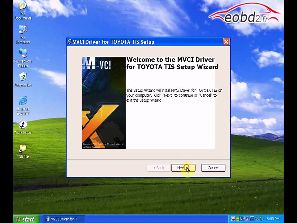Toyota TIS Techstream V10.00.028 logiciel Installation vidéo