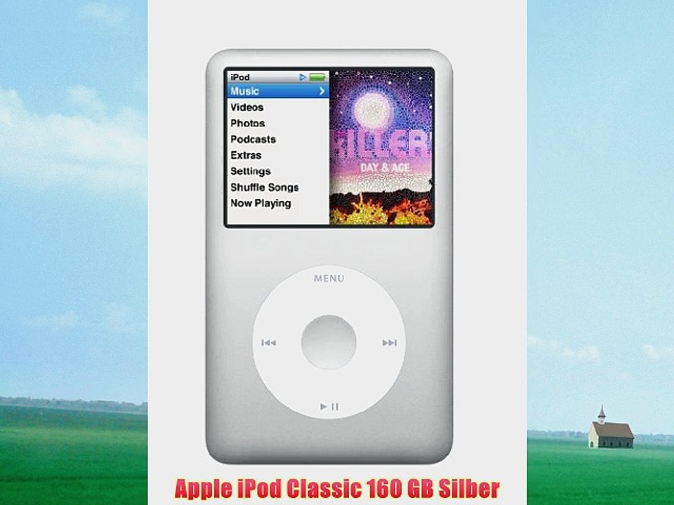 Apple iPod Classic 160 GB Silber