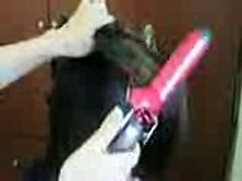 hair bow tutorial hairstyle for medium and long hair half-updo with ribbon