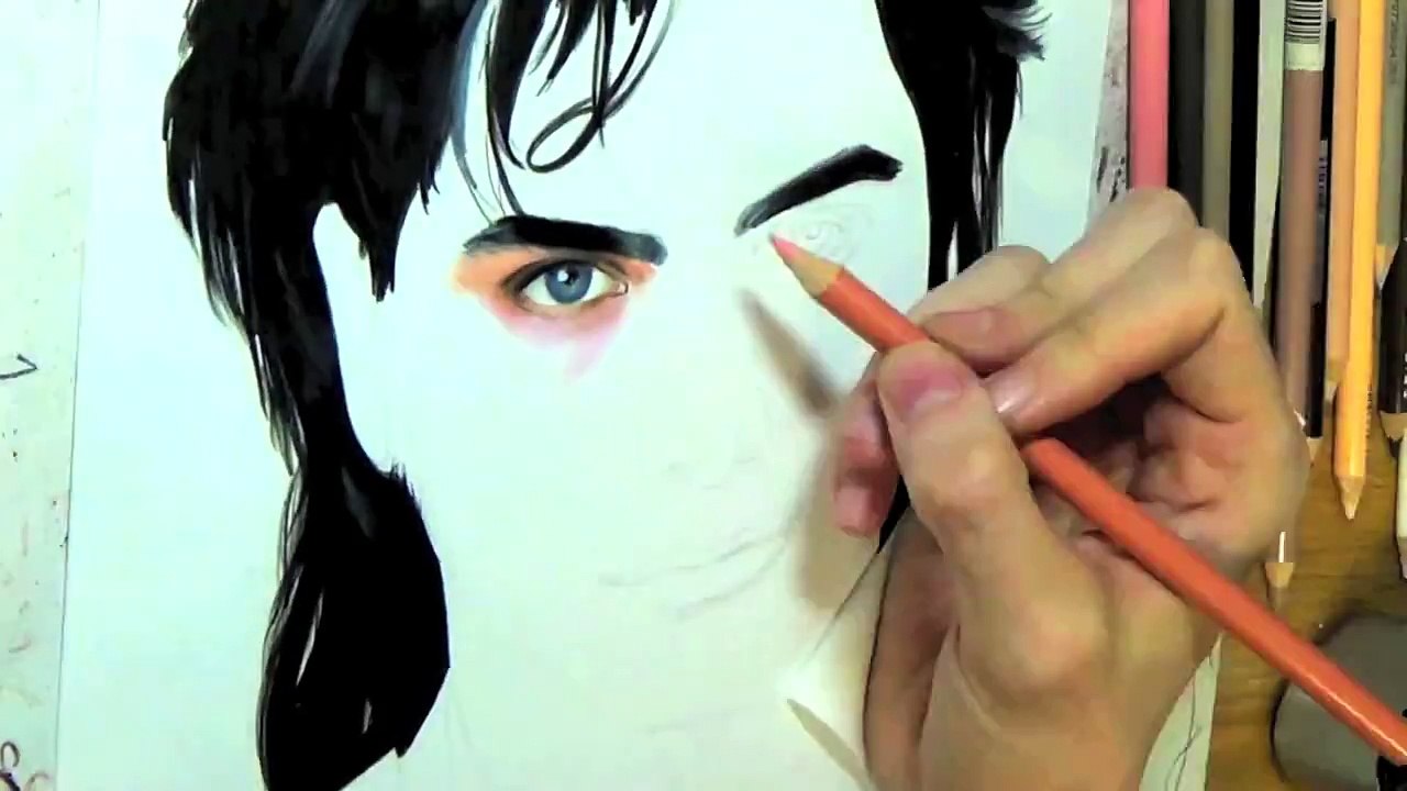 Drawing John Stamos