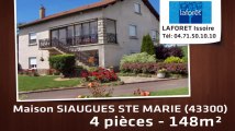 Vente - maison - SIAUGUES STE MARIE (43300)  - 148m²