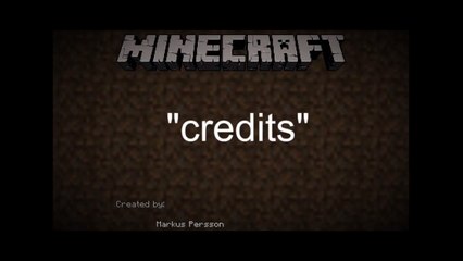 Minecraft Music: Credits