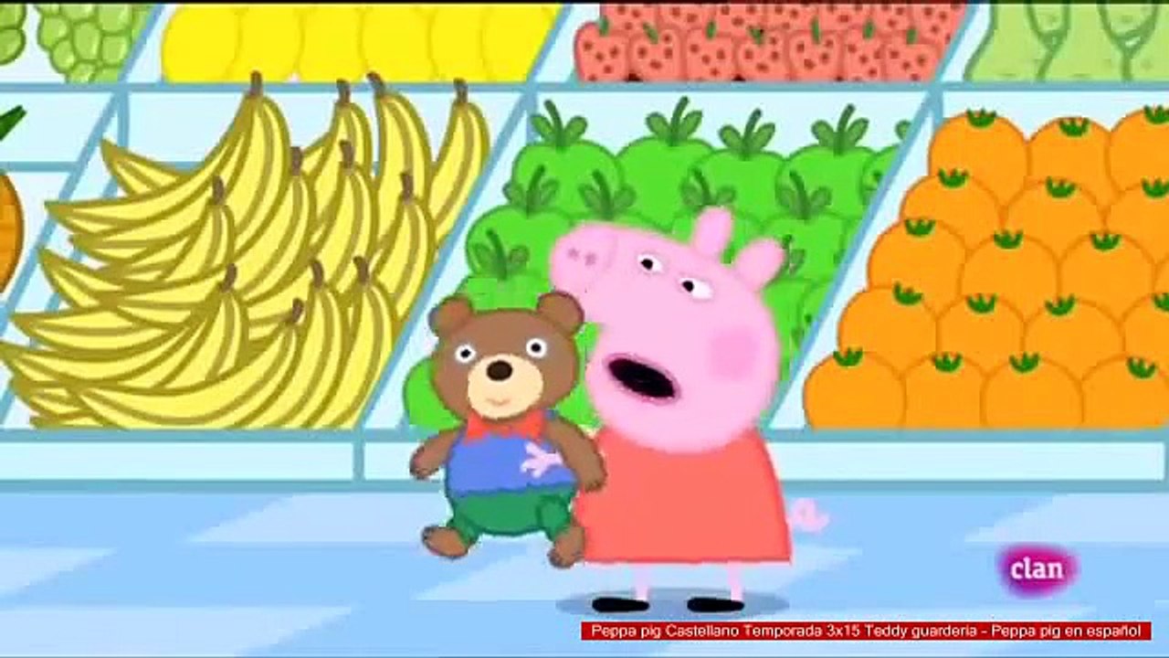Peppa pig Castellano Temporada 3x15 Teddy guarderia - Peppa pig en español