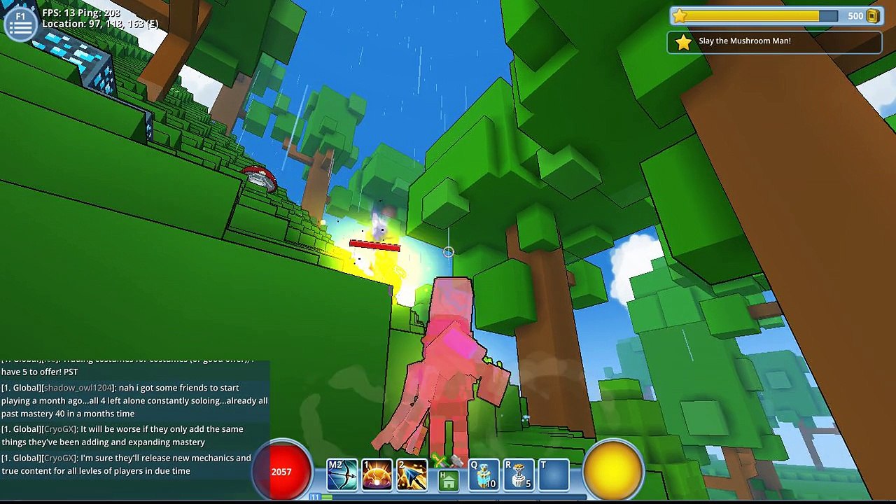 Trove stuck again