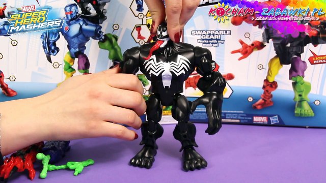 Venom - Super Hero Mashers - Marvel - Hasbro - A6837 A6833 - Recenzja