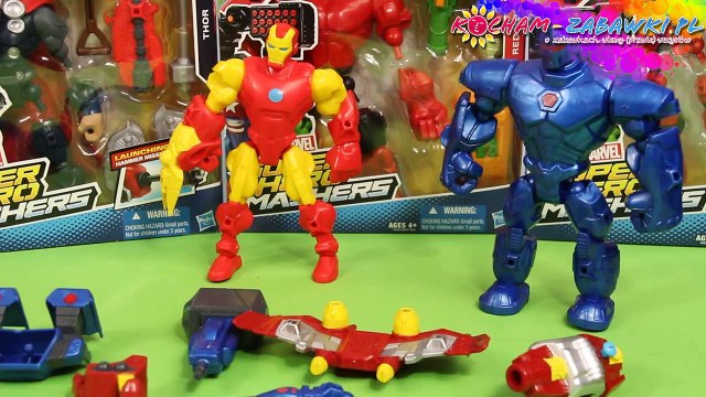 Iron Man vs. Iron Monger - Mash Pack - Super Hero Mashers - Marvel - Hasbro - A9530 A8159 - Recenzja