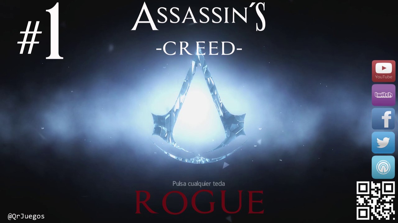 Assassin's Creed Rogue - Let's Play - Español - 1080P #1