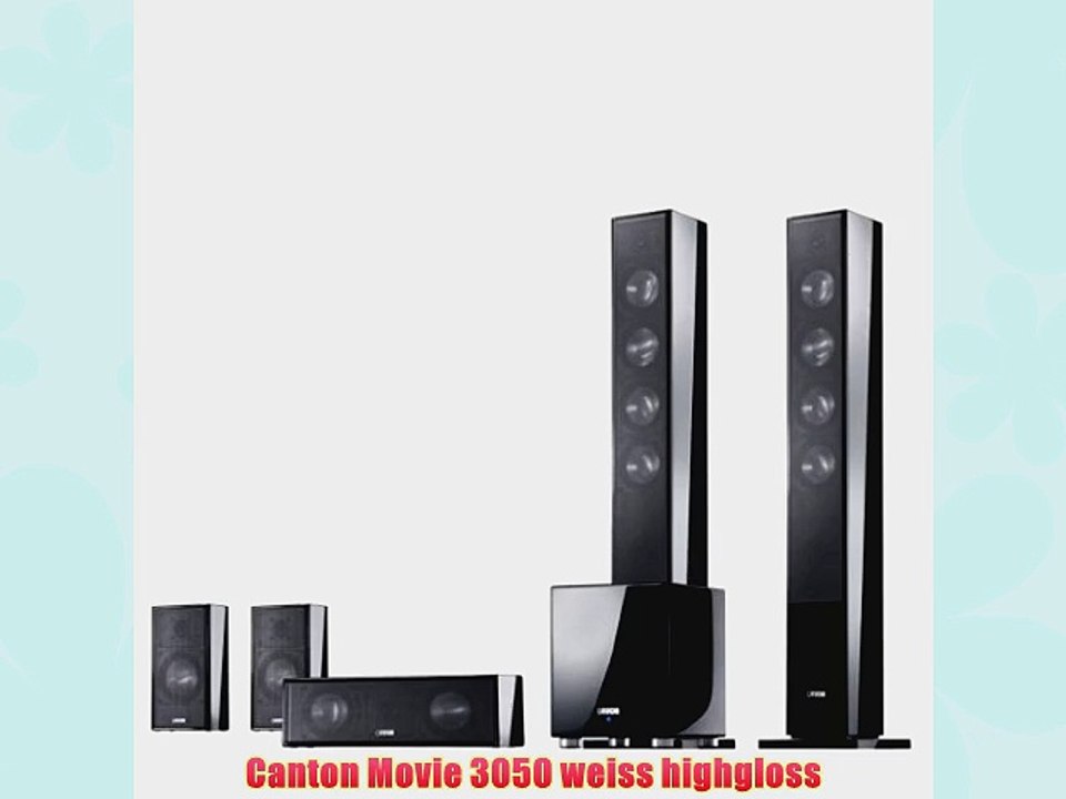 Canton Movie 3050 weiss highgloss