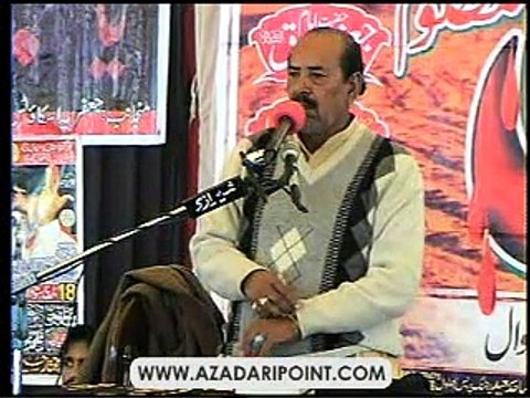 Zakir Mureed Hussain Padhaar 23 Feb 2013 At Dewal Chehlum Zakir Ghazanfar Abbas Gondal Marhoom