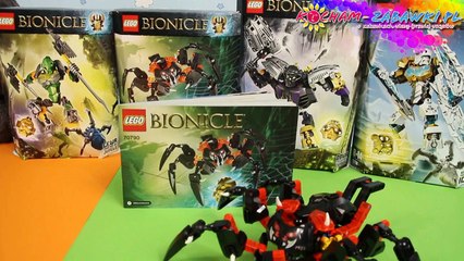 Lord of Skull Spiders Toy / Lord Pająków Zagłady 70790 - Lego Bionicle - Recenzja