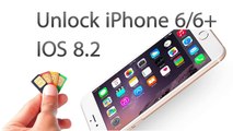 Remove Sim Lock & Unlock iPhone 6 & 6 plus IOS 8.2