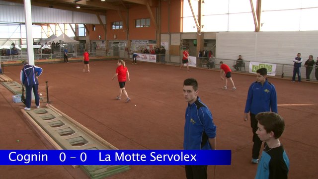 Premier tour, Finales France Clubs -15 et -18 ans, Sport Boules, Rumilly 2015