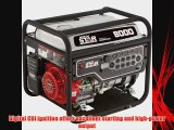 NorthStar Portable Generator - 8000 Surge Watts 6600 Rated Watts EPA and CARB-Compliant