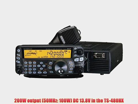 Kenwood TS-480HX HF/50 MHz Amateur Base Transceiver 200 Watts - Original Kenwood