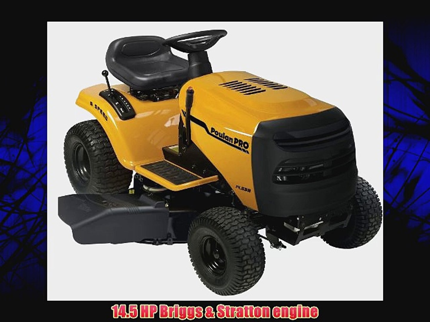 Poulan pro riding online mower starter