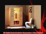 Lifesmart LS-2P-5CH13 2-Person Infrared Sauna with Ceramic Heater and MP3 Sound System