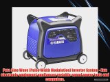 Yamaha EF6300iSDE 6300 Watt 357cc OHV 4-Stroke Gas Powered Portable Inverter Generator With