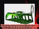 60 Grapple Bucket Attachment for John Deere 200 300 400 500 Loaders rake root