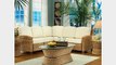 Home Styles 5401-62 Cabana Banana L-Shaped Sectional Sofa Honey Oak Finish