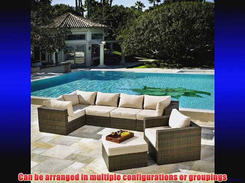 Mission Hills San Clemente 7-Piece Deep Seating Patio Set