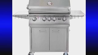 Lion 32 Inch Stainless Steel Propane Gas Grill On Cart