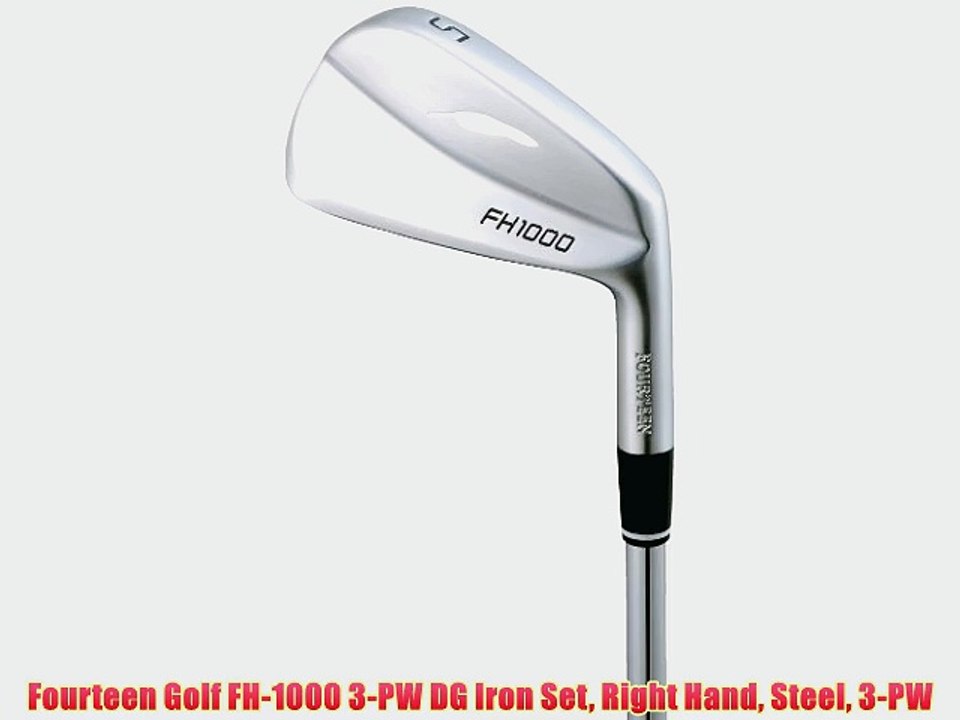 Fourteen Golf FH-1000 3-PW DG Iron Set Right Hand Steel 3-PW