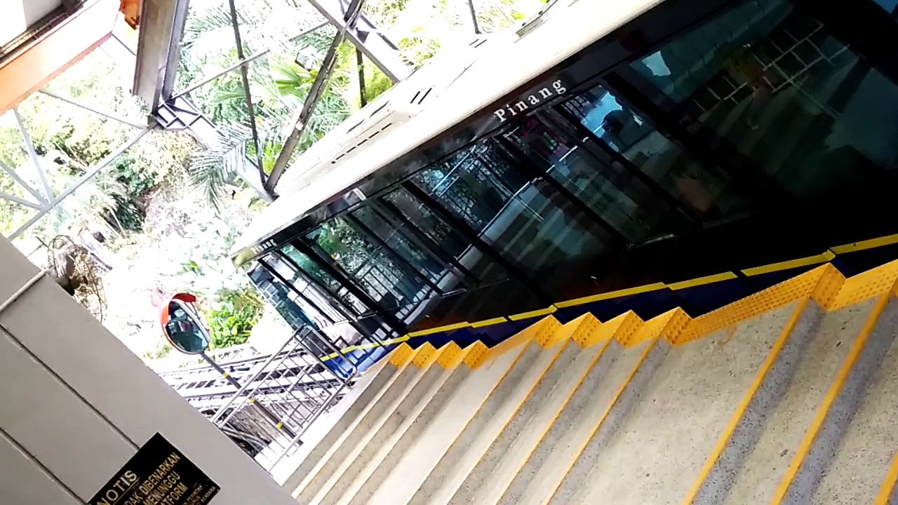 Penang Hill Train on the move