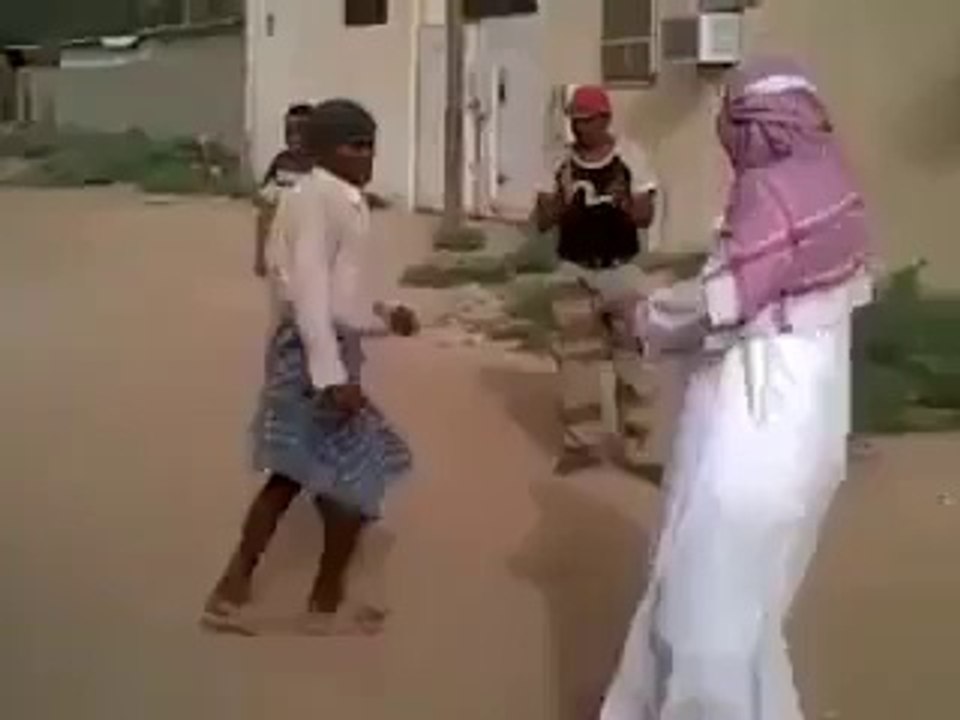 Funny Arabian dance