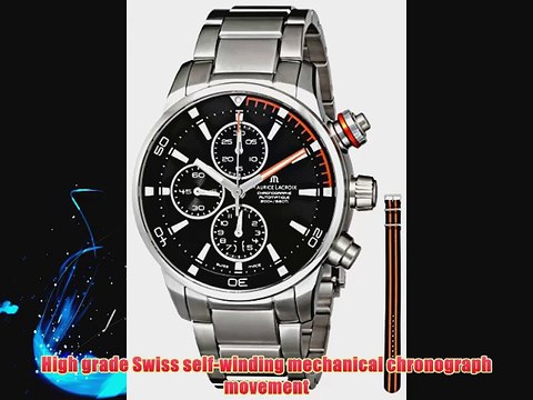 Maurice Lacroix Men's PT6008-SS002-332 Pontos Analog Display Swiss Automatic Silver Watch