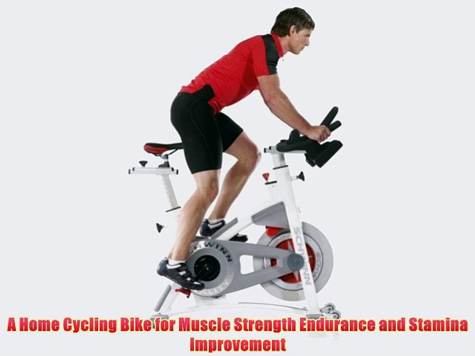 Schwinn A.C. Performance Indoor Cycle Bike with Carbon Blue Belt Drive