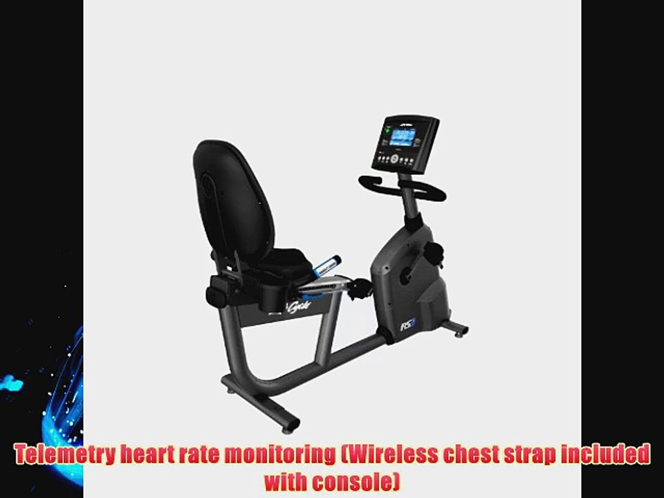 Life Fitness RS3 Go Recumbent Lifecycle Exercise Bikes