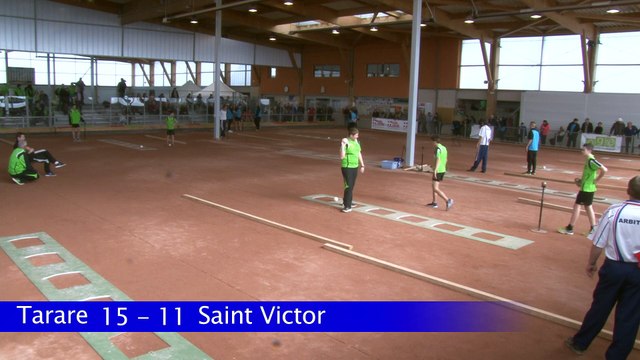 Troisième tour, Finales France Clubs -15 et -18 ans, Sport Boules, Rumilly 2015